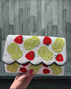 Bolso de mano tipo Potli de seda bordada, elegante, estilo indio, para novias, bodas y celebraciones festivas. - Product Image 6