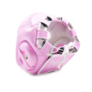 Protège-tête de boxe en cuir professionnel de qualité supérieure, logo personnalisé, protection de la tête, vente en gros OEM, nouveau design - Product Image 4