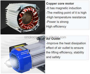 Cabrestante de servicio pesado 380V Tracción <span class=keywords><strong>Polipasto</strong></span> eléctrico Grúa de elevación Construcción Barco Cabrestante <span class=keywords><strong>lineal</strong></span> - Product Image 5