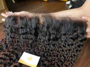 La mejor calidad para el cabello Remy vietnamita sin procesar suizo para encaje frontal Precio al por mayor Tono de piel amigable Envío gratis - Product Image 3