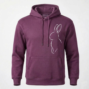 Sweat-shirt à capuche surdimensionné de qualité supérieure, 100% coton, streetwear, fabrication de vêtements OEM - Product Image 4