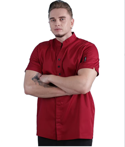 Chaqueta de Chef Profesional de Manga Corta y Larga, Uniforme de Cocina para Restaurante, Ropa de Trabajo Cómoda para Cocina, Fabricante Mayorista - Product Image 1