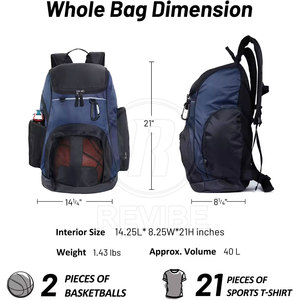 Lightweight Soccer <b>Backpack</b> Easy Carry Soccer <b>Backpack</b> Soft Padded Soccer <b>Backpack</b> Daily Practice Use - Product Image 4