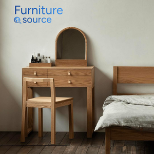 Meilleur Choix Élégant Moderne MDF Bois Maquillage Vanité Table Durable Pliable pour Chambre et Salon Daily Beauty Essentials-Vietnam - Product Image 4