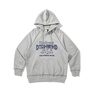 Ensemble de survêtements unisexes en molleton 100% coton, sweat-shirts à capuche et pantalons de survêtement, streetwear d'hiver lavé - Product Image 1