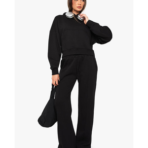 Conjunto Deportivo Personalizado para Mujer, con Capucha, para Invierno, de Poliéster, Estilo Jogging, Sudadera Lisa, Corte Ajustado, para Fútbol - Product Image 6