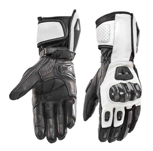 Guantes de Motociclismo con Diseño de Logotipo Personalizado, de Cuero, Impermeables, de Dedo Completo, Antideslizantes, Unisex, de Protección para Motociclistas - Product Image 3