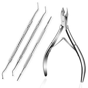 Kit de Herramientas para Uñas Encarnadas, Cortaúñas, Lima y Levantadores para Uñas Encarnadas, Limpiador de Uñas Bajo la Piel - Product Image 1