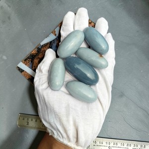 Fournisseur en gros de cristaux de guérison polis Angelite Shiva Lingam de qualité supérieure en Inde - Product Image 1