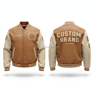 Veste universitaire personnalisée, veste Letterman avec logo personnalisé, veste bomber pour hommes, veste d'équipe universitaire - Product Image 2
