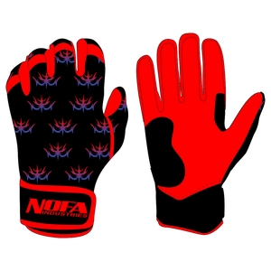 High Performance Leather Baseball Batting Glove Breathable Stretch Fit Left-Handed Buckle Closure Durable Wrist Support - Product Image 5
