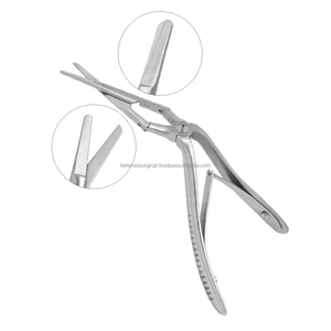 Tijeras Becker para Septum de Doble Acción, 18.1 cm, Tijeras de Rinoplastia para Cirujanos ORL, Acero Inoxidable Duradero - Product Image 1