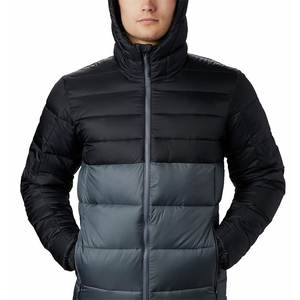 Unisex Custom Embroidered Patch Work Puffer Jackets 100% Nylon Multi-Colors Your Own Warm Thick <b>Padded</b> Winter Hooded High Street - Product Image 2