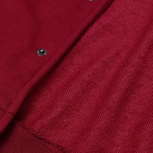 Veste de baseball universitaire pour homme de haute qualité personnalisée avec col montant, logo brodé sur le devant, veste varsity, veste OEM - Product Image 5