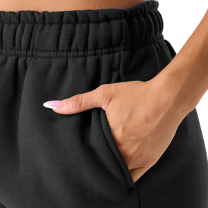 Women's Black Oversized Sweatpants Soft Fleece Jogger Pants Relaxed Fit Workout Gym Training Casual Activewear Sportswear - Product Image 5