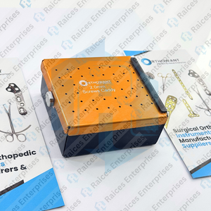 Tornillos Autoperforantes y Corticulares de 2.0mm, Caja de Almacenamiento de Aleación de Aluminio, Instrumento Quirúrgico Veterinario Ortopédico con Certificación CE - Product Image 6
