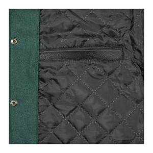 Blouson aviateur de qualité supérieure, style tendance, vente chaude, couleur personnalisée, grande taille, homme, toile de laine, 2026 - Product Image 3