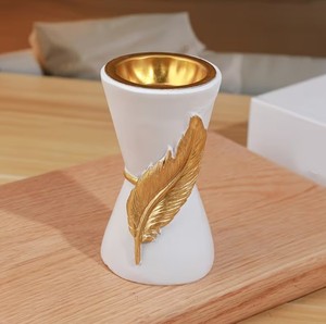 Luxury White Resin <b>Bakhoor</b> Burner Mabkhara Arabic <b>Oud</b> Sandalwood Incense Holder Custom Logo Home Fragrance Decor - Product Image 4