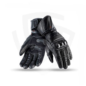 Guantes de Motociclismo de Invierno de Cuero con Diseño Personalizado, Pantalla Táctil, Antideslizantes, Impermeables, Transpirables, con Protección para los Nudillos - Product Image 1