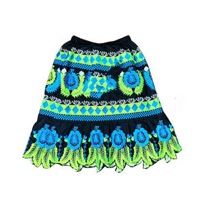 Falda Casual Transpirable con Bordado de Pohnpei, Estampados Hawaianos, Faldas para Mujer, Nuevo Estilo, Ropa Hawaiana Bordada y Transpirable - Product Image 3