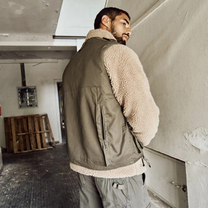 Chaleco Cargo Casual para Hombre, Multibolsillos, Ligero, Sin Mangas, Chaleco Utilitario para Trabajo al Aire Libre, Pesca, Viajes, OEM - Product Image 6