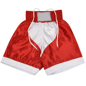 Men's Red White Color Blocked Wrestling Singlet Moisture Wicking Polyester Sleeveless Athletic Fit All Seasons - Product Image 4