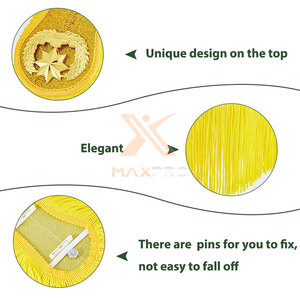 อุปกรณ์ตกแต่งบ่าชุดพิธีการแบบสั่งทำพิเศษ ดีไซน์โดดเด่น ขายดี ประสิทธิภาพสูง - Product Image 4