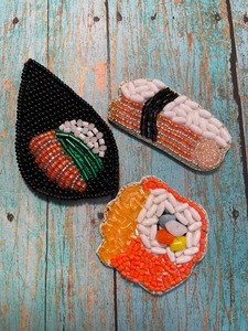 Ensemble unisexe bohème chic multicolore à plusieurs rangs, plaqué or, perles de rocaille extensibles – Cadeau tendance pour mariage et fête, à la mode - Product Image 2