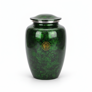 Purple Thumb Design Aluminium Cremation Urn Personalized Memorial Ashes Urn Elegant Funeral Keepsake for Human Ashes Adults - Product Image 4