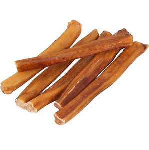 Friandises pour chiens Bully Sticks bio, faibles en glucides, sans OGM, sans sucre, riches en protéines, recommandées par les vétérinaires, en vrac - Product Image 5