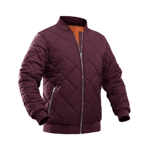 Chaqueta Bomber de Invierno para Hombre ARTIZ INTERNATIONAL, 100% Poliéster Ecológico, Cortavientos, Cuello en V, Cierre de Cremallera, Corte Regular - Product Image 6