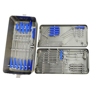 Ensemble d'instruments manuels UBE (Unilateral Biportal Endoscopic) pour chirurgie spinale, outils chirurgicaux orthopédiques CE ISO Grip Surgical - Product Image 1