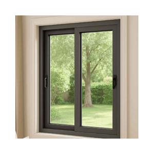 Fenêtre coulissante en aluminium robuste avec moustiquaire, fenêtre à rupture de pont thermique pour villa et appartement - Product Image 5