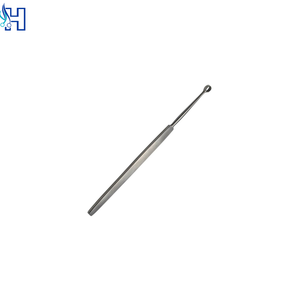 Curettes cutanées en forme de boucle Red Fox, en acier inoxydable de qualité médicale, avec manche solide, pour chirurgie ORL, ensemble d'instruments manuels - Product Image 1