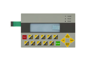 Custom Membrane Keypad Display Window Navigation <b>Keys</b> Flexible Circuit 1280x800 Resolution Analog I/O <b>USB</b> Interfaces Industrial - Product Image 1