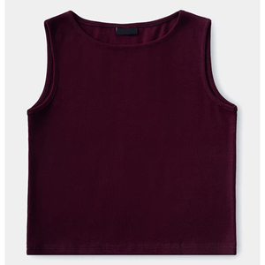 2026 Best Selling Tank <b>Tops</b> Lightweight Cotton Spandex Ribbed Tank <b>Top</b> Women Sexy Back Sculpt Fitted Active <b>Tops</b> Breathable Soft - Product Image 3