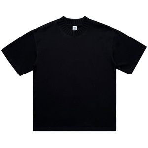 เสื้อยืดโอเวอร์ไซส์ผ้าคอตตอน 100% ลายตัวอักษร สไตล์สตรีทแวร์ สำหรับผู้ชาย รุ่นหนาพิเศษ คอโอ ทรงใหญ่ ใส่สบาย เหมาะสำหรับฤดูร้อน - Product Image 5