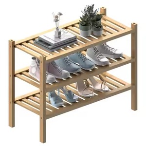 Small Size Modern Metal Shoe Rack 3 Tier Freestanding Space Saving Entryway Storage Organizer for Home Furniture - Product Image 5