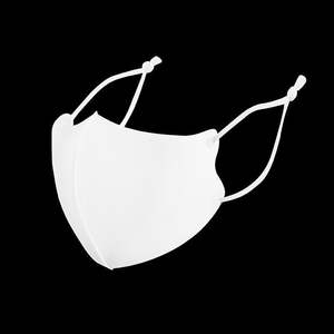 Masque facial noir anti-poussière réutilisable unisexe avec valve de filtration respiratoire, lavable, anti-buée, respirateur pour le sport - Product Image 4