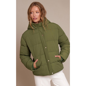 Chaqueta Acolchada de Punto Transpirable de Alta Calidad Personalizada para Mujer y Hombre, 100% Poliéster, Ligera, Reversible, Impermeable, Talla Grande - Product Image 1