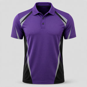 Custom Men's Black <b>Orange</b> Striped for Shirt Short Sleeve Quick Dry Knitted Sporty Casual Design Heat Transfer 100% Polyester - Product Image 6