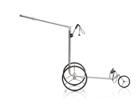 Nouveau chariot de golf électrique intelligent JuCad Drive SL Titan Travel 3.0 avec batterie au lithium, pliable, en fibre de carbone, certifié CE