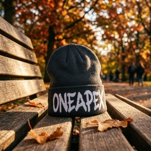 Custom Charcoal Knit Beanie Hat White Logo Ribbed <b>Winter</b> <b>Cap</b> Unisex Streetwear Fashion Headwear Wholesale Manufacturer - Product Image 6