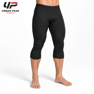 Bequeme Herren-Capri-Leggings mit elastischem Bund, atmungsaktivem Stoff und flexibler Passform für einen aktiven Lebensstil. - Product Image 5