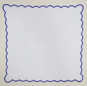 Servilleta de Mesa de Lino de Lujo con Borde Festoneado, Servilleta de Lino Bordada Personalizada para Cena, Boda, Fiesta, Hotel, Decoración de Mesa Moderna - Product Image 4