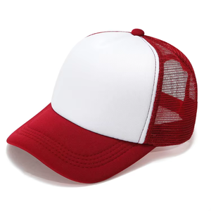 Custom Logo Foam Mesh Trucker Hat Baseball Cap Printed Embroidered Snapback Sun Hat Breathable Wholesale Adjustable hats - Product Image 4