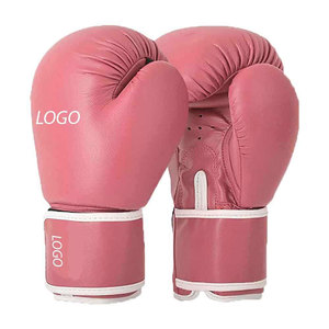 Gants de boxe en cuir noir et jaune, à lacets, pour adultes, pour l'entraînement - Product Image 5