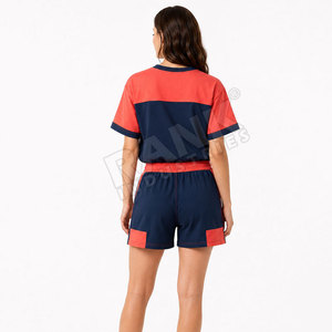Ensembles streetwear de qualité supérieure pour femmes : T-shirts et shorts, meilleur design, vêtements décontractés, ensemble 2 pièces en coton pour femmes - Product Image 4