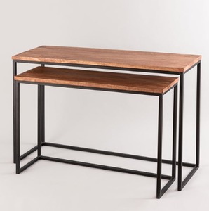 Coffee Iron <b>Side</b> <b>Table</b> Small Metal Accent Furniture For Living Room <b>Sofa</b> Chair Lounge Balcony Patio Bedroom - Product Image 6