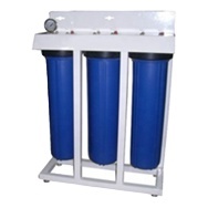 Purificador de Agua Manual Económico de 3 Etapas, Jumbo de 20'', con Filtración de 5 Micras, Caudal de 200 GPD, Rosca de Cobre, para Uso Doméstico y en Restaurantes - Product Image 2